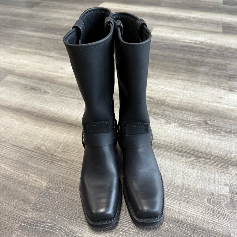 Frye Harness 12R Boots Black - Picture 8 of 13